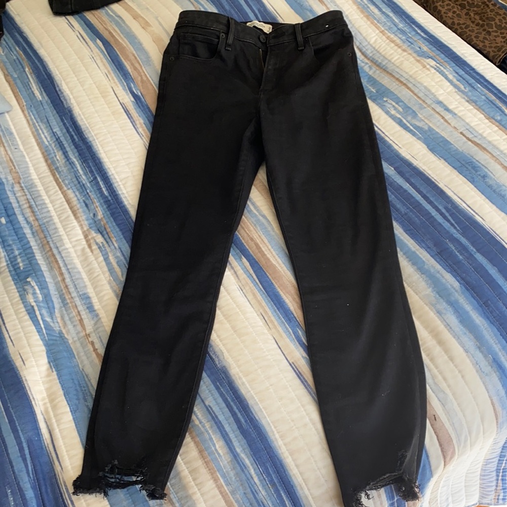 NWT A&F super skinny ankle high rise jeans!